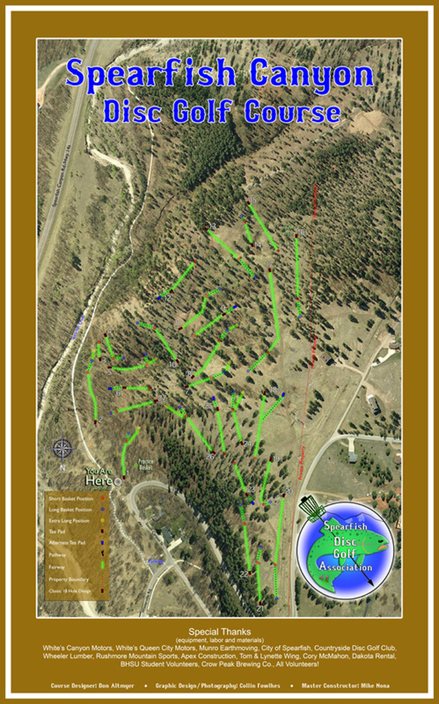 SF Canyon Course Map